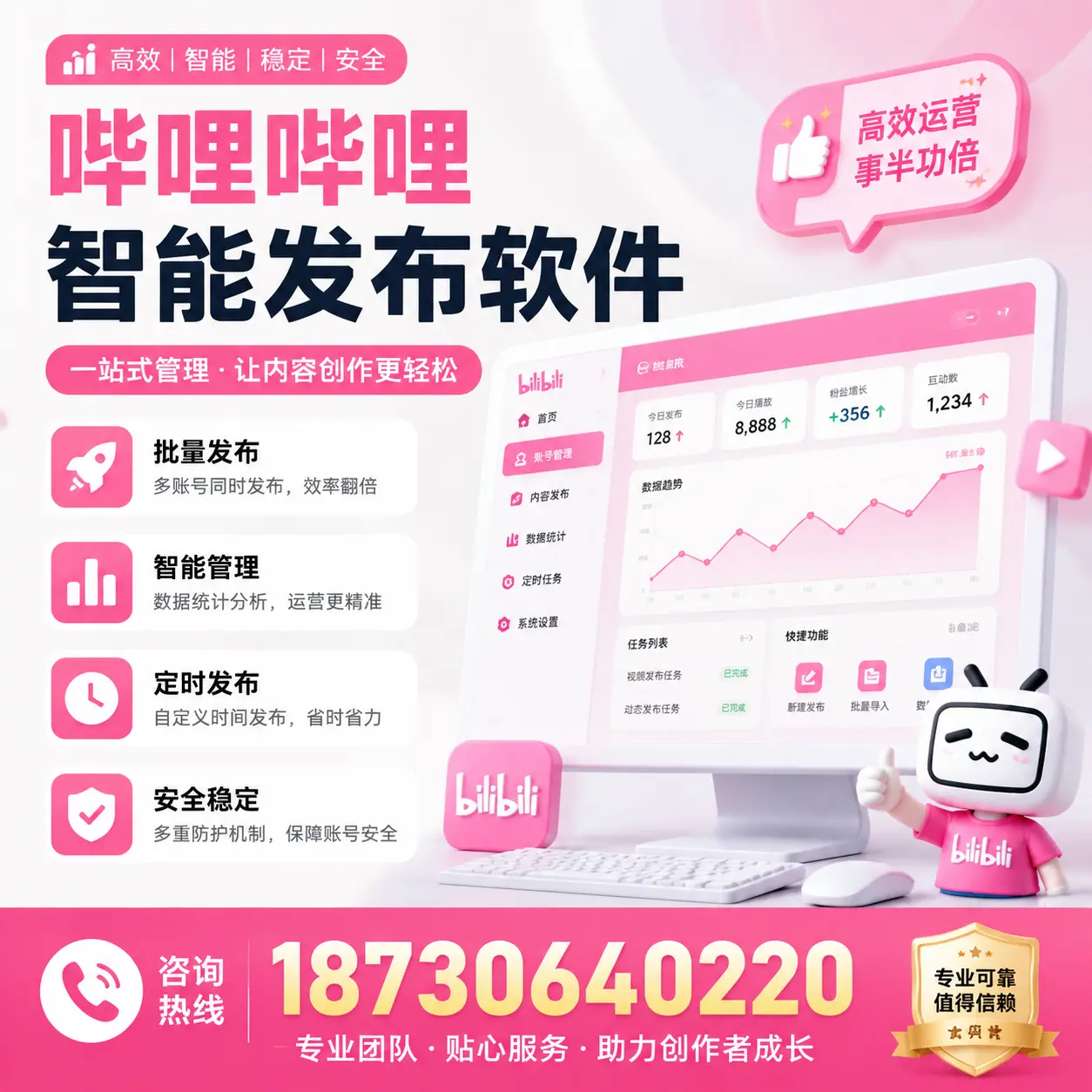 如何评估哔哩哔哩智能发布软件的ROI？临沧 企业必读